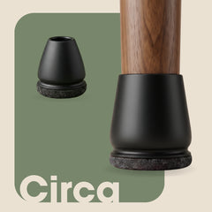 Embout de pieds de chaise rond - Circa