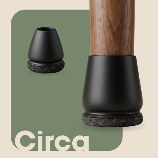 Embout de pieds de chaise rond - Circa